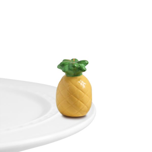 Nora Fleming© Mini Attachment | Welcome, Friends! Pineapple