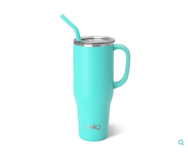 Swig  Aqua, Size: 40oz Mega Mug