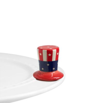 Nora Fleming© Mini Attachment | Home of the Free American Hat