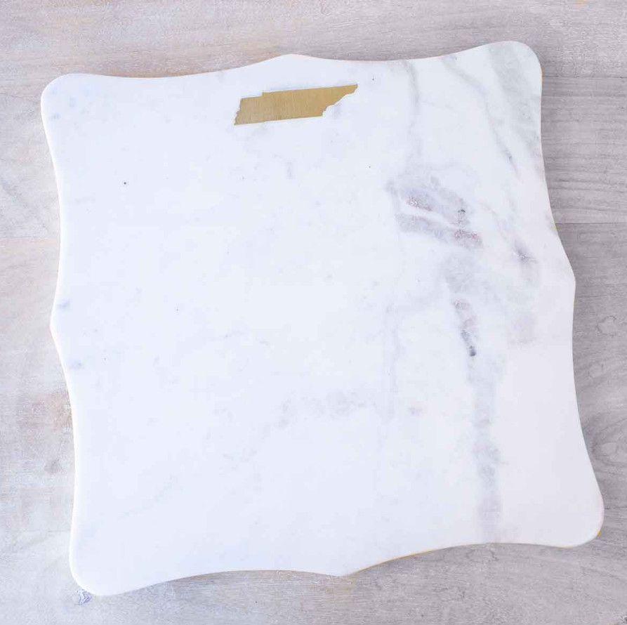 Tennessee Marble Serving Board | 12x12