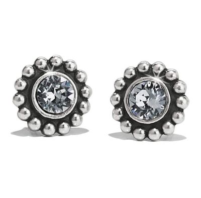 Twinkle Mini Post Earrings Silver