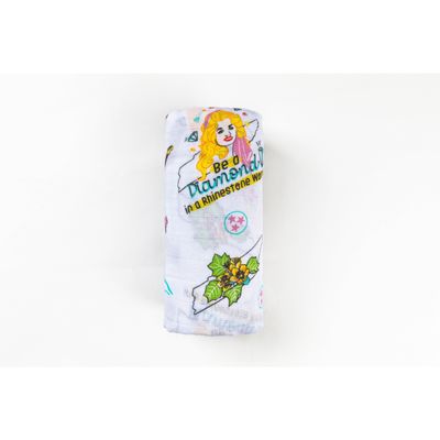 Tennessee Baby Floral Swaddle