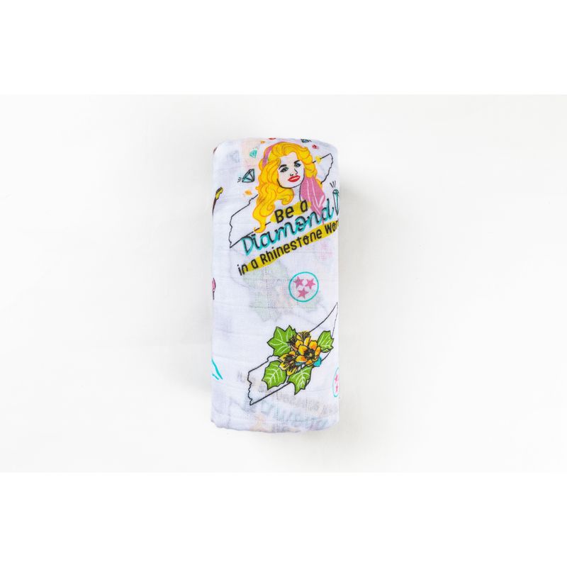 Tennessee Baby Floral Swaddle