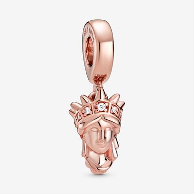 PANDORA™ Rose Gold Statue of Liberty Dangle Charm