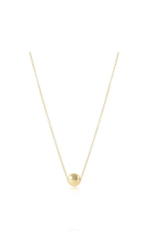 Honesty Small Gold 16&quot; Necklace