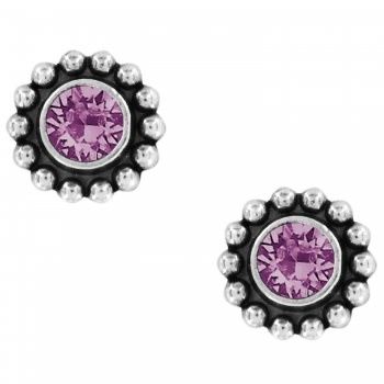 Twinkle Mini Post Earrings Amethyst