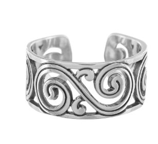 Christo Barcelona Narrow Ring Silver