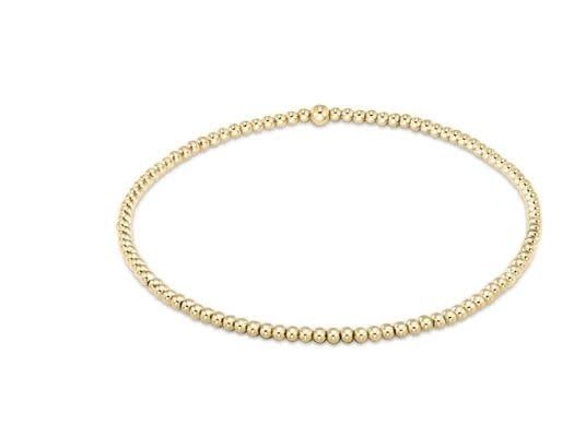 EGIRL Classic Gold Bead Bracelet