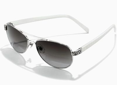 Sugar Shack White Silver Sunglasses