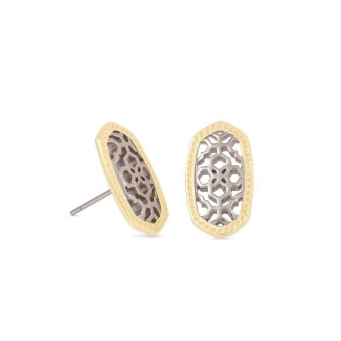 The Ellie Stud Earrings in Filigree