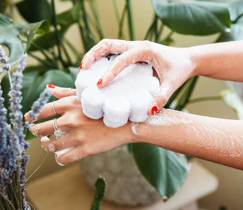 Flower Shower Sponge