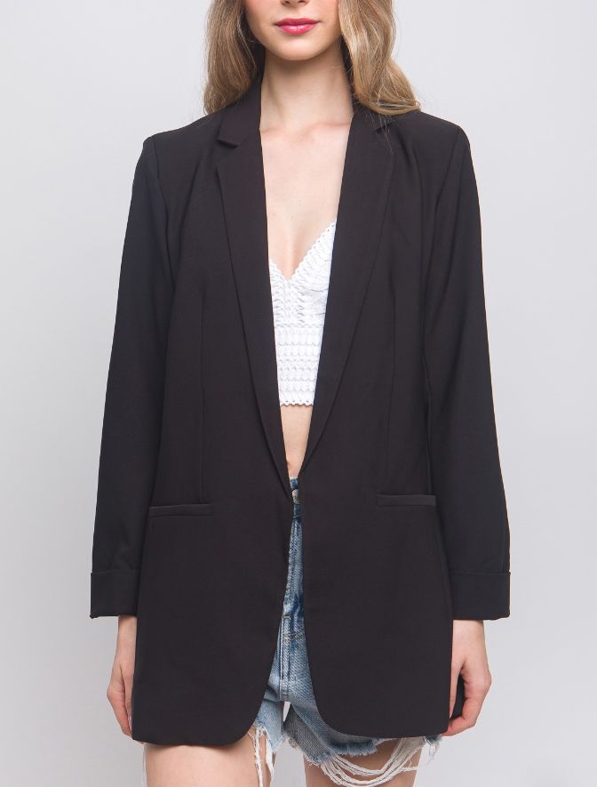 The Essential Blazer Black