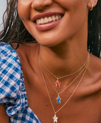 The Ada Star Gold Pendant Necklace