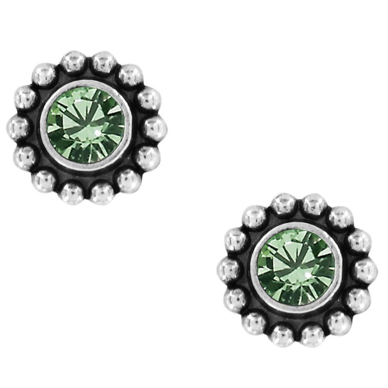 Twinkle Mini Post Earrings Peridot