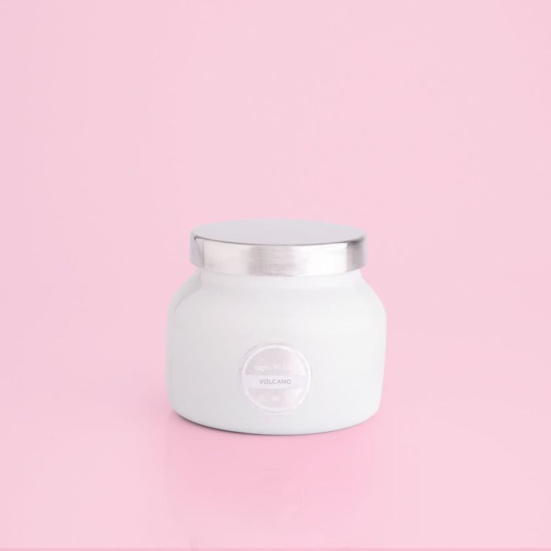 Volcano White Signature Jar Candle