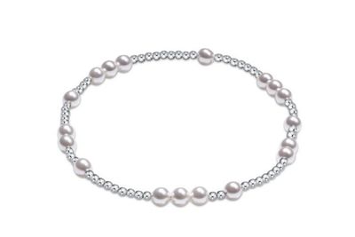 Hope Unwritten Sterling Bead Bracelet Pearl