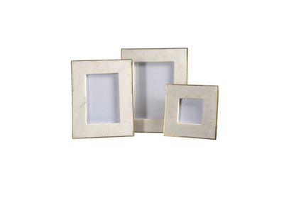 Marble &amp; Gold Trim Frame