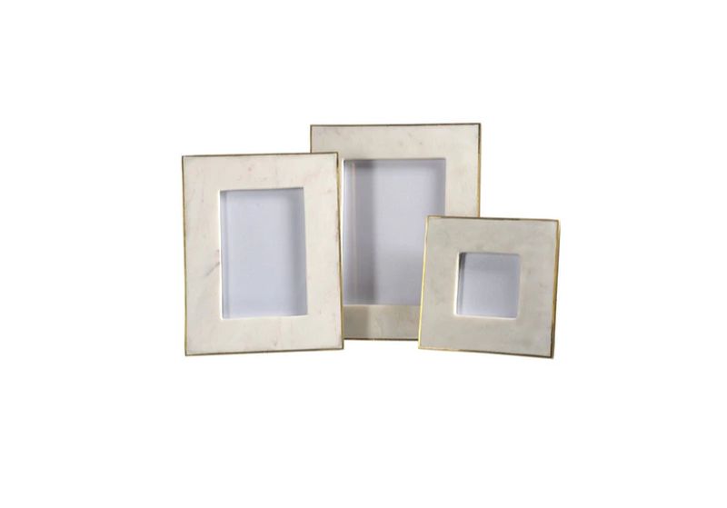 Marble &amp; Gold Trim Frame