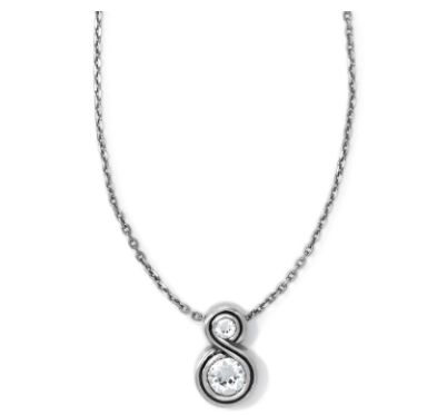Infinity Sparkle Petite Necklace