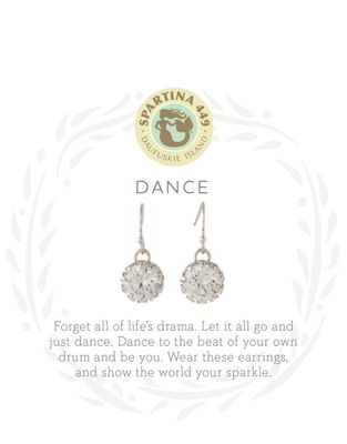 SLV Dance/Gem Drop Earrings
