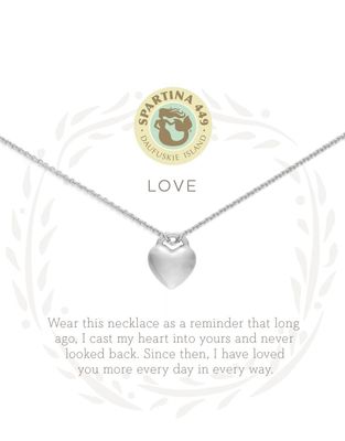SLV 18" Love/Heart Necklace