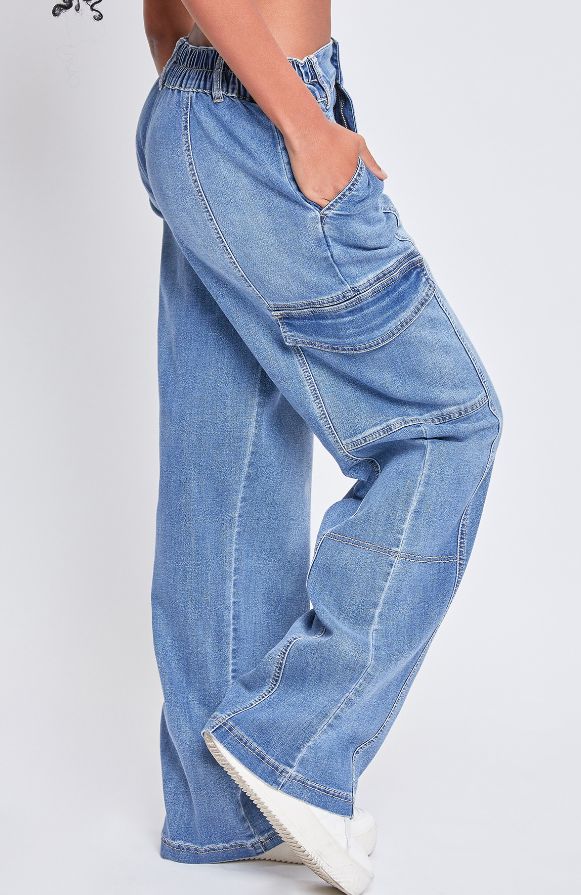The Syd High Rise Cargo Jean