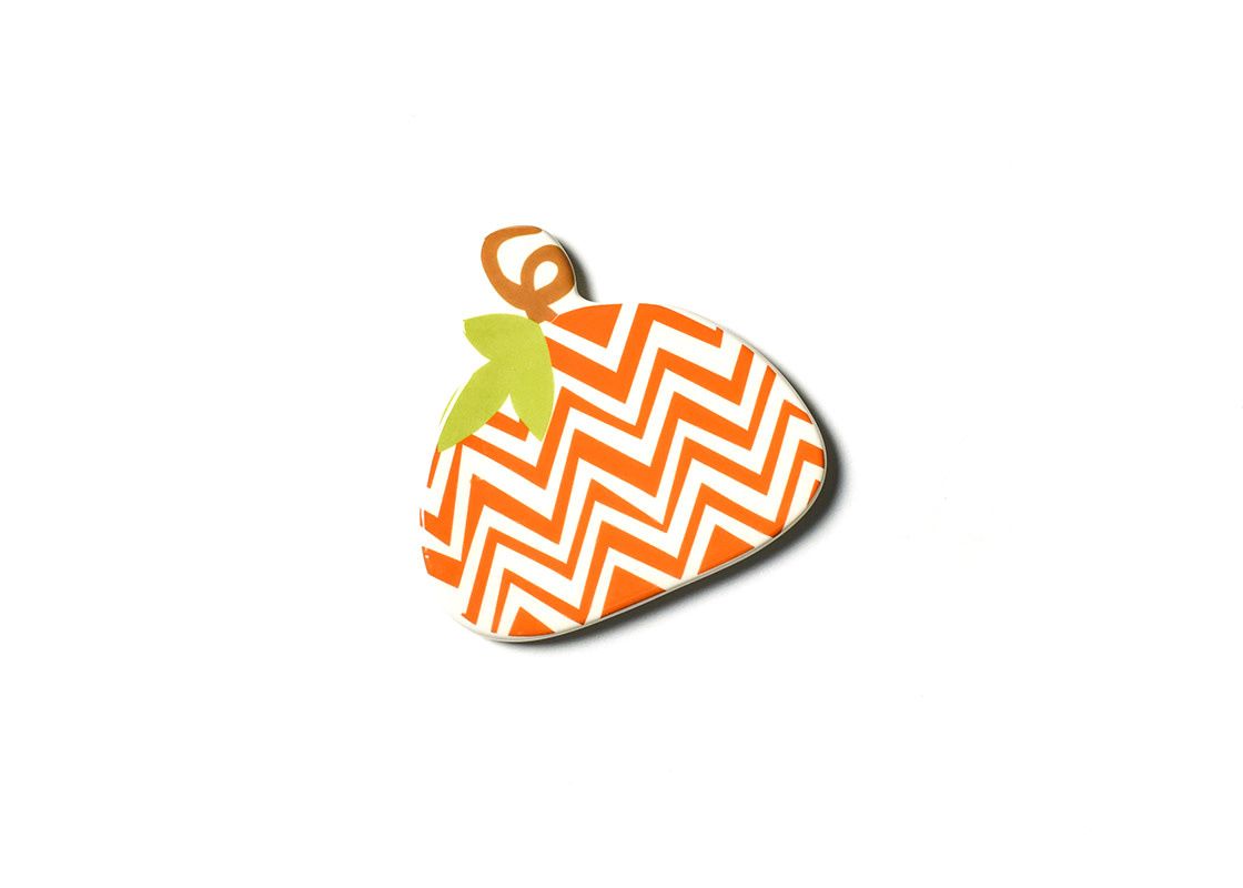 Happy Everything™ Mini Attachment | Chevron Pumpkin