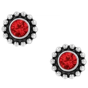 Twinkle Mini Post Earrings Ruby