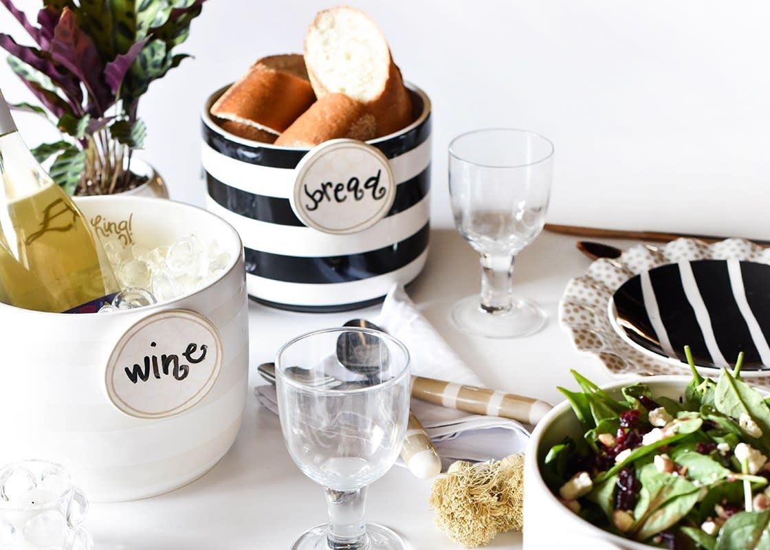 Happy Everything™ Mini Base | White Stripe Happy Everything Bowl