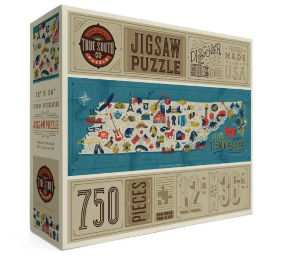 Tennessee Map 750 Piece Puzzle