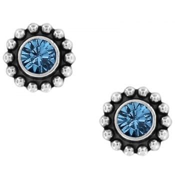 Twinkle Mini Post Earrings Sapphire