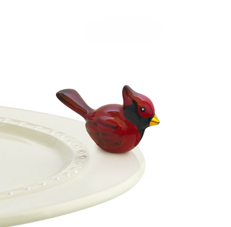 Nora Fleming© Mini Attachment | Winter Songbird Cardinal