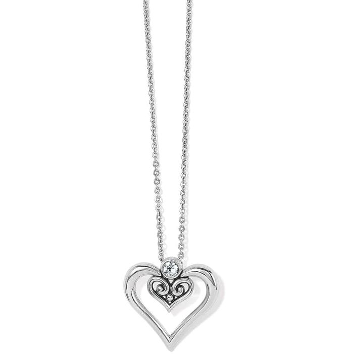 Alcazar Duet Heart Necklace