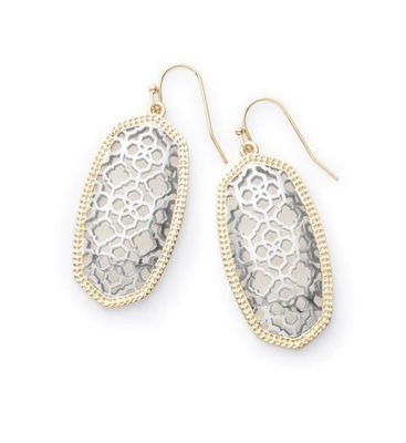 The Elle Filigree Drop Earrings