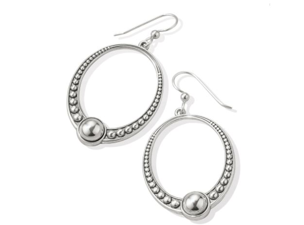 Pretty Tough Oval French Wire Earrings