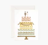 Congrats Wedding Cake Card