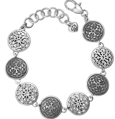 Ferrara Medallion Link Bracelet
