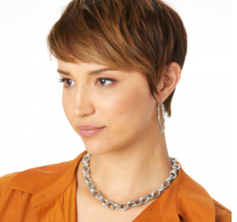 Pebble Large Hoop Earrings