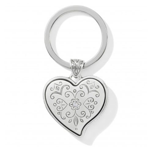 Ornate Heart Key Fob