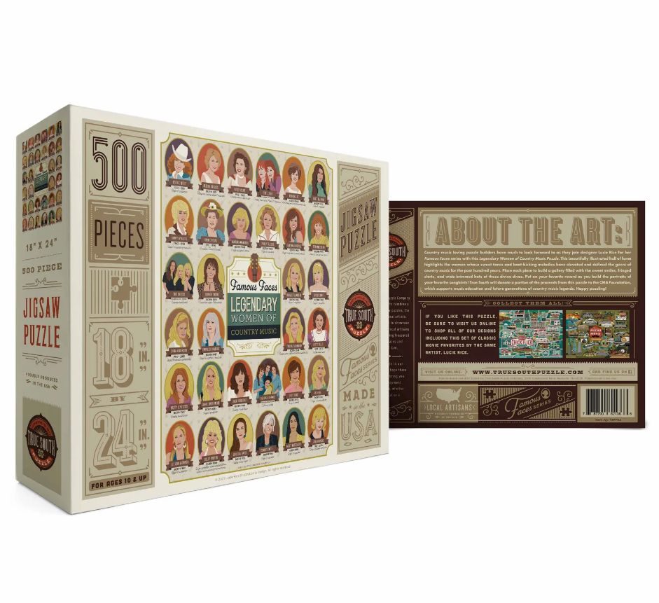 Legendary Women Of Country Music 500 Piece Puzzle