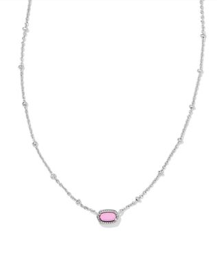 The Mini Elisa Pendant Fuchsia Magnesite