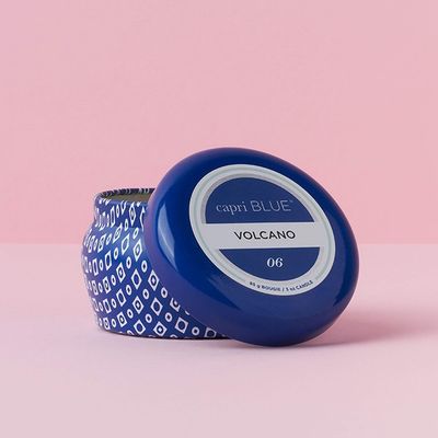 Volcano Original Blue Jar Candle