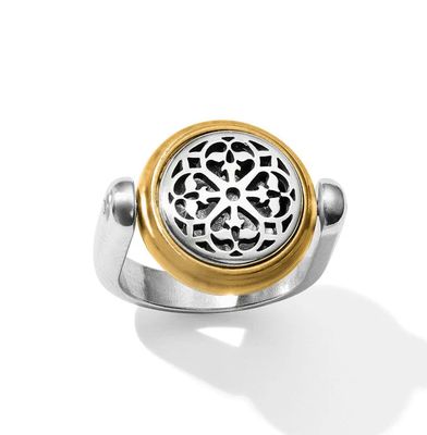 Ferrara Two Tone Reversible Ring