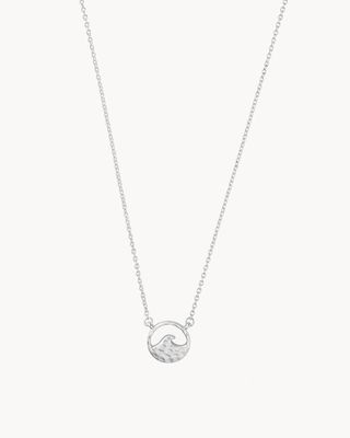 SLV 18" Celebrate Necklace Sea Birthday/Wave