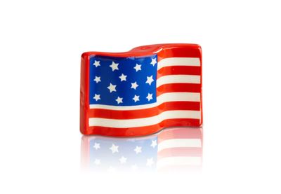 Nora Fleming© Mini Attachment | Stars &amp; Stripes Forever American Flag