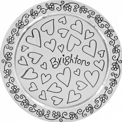 Skribble Round Trinket Box