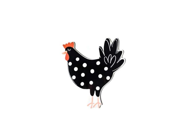 Happy Everything™ Mini Attachment | Polka Dot Chicken