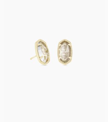 Ellie Earring Gold Crystal