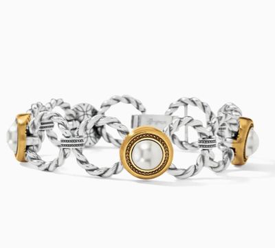 Meridian Golden Pearl Bracelet