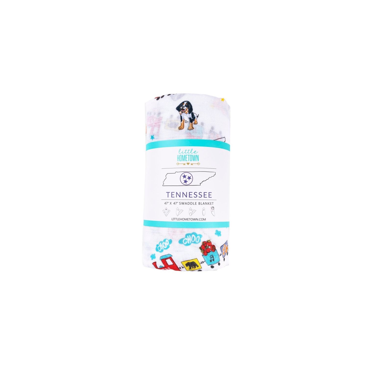 Tennessee Unisex Baby Swaddle